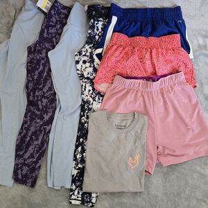 4 Leggings 3 Shorts 1 Shirt New With Tags